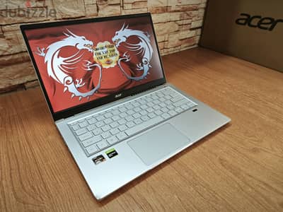 Acer swift x Ryzen™ 7 5700 GTX 1650 Gaming Laptop