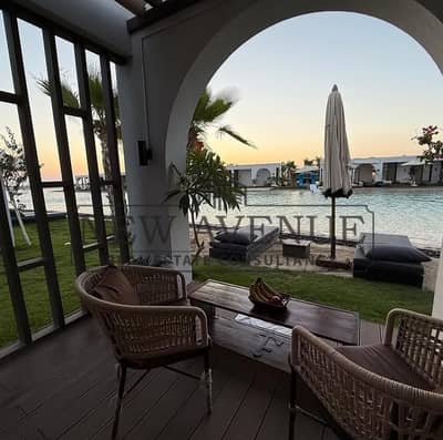 شاليه Senior Ground نادر في هاسيندا باي Hacienda bay فرصة نادرة تجمع بين المساحات الداخلية الواسعة وجاردن خاصة وموقع مميز بواجهة شمالية