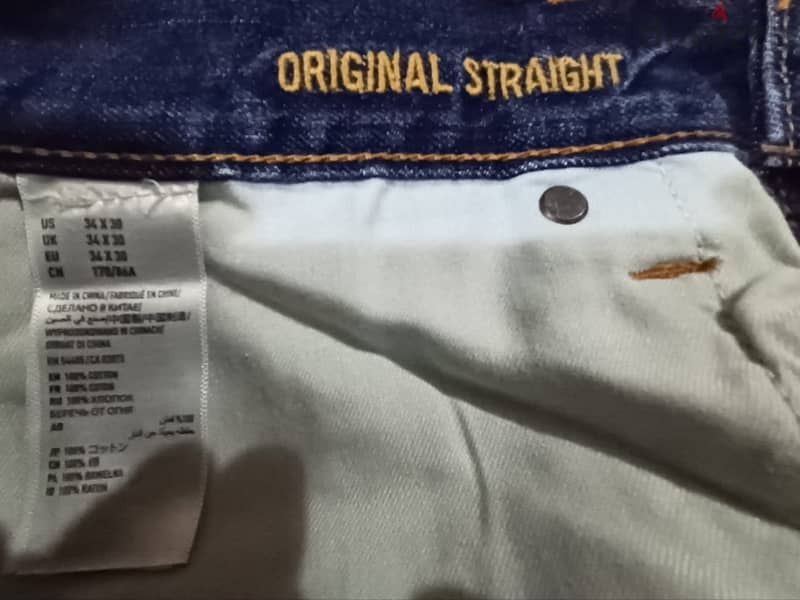 2 jeans American eagle & Kiabi size 34 1