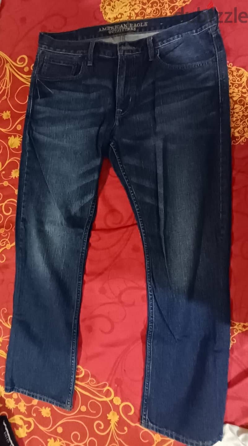 2 jeans American eagle & Kiabi size 34 2