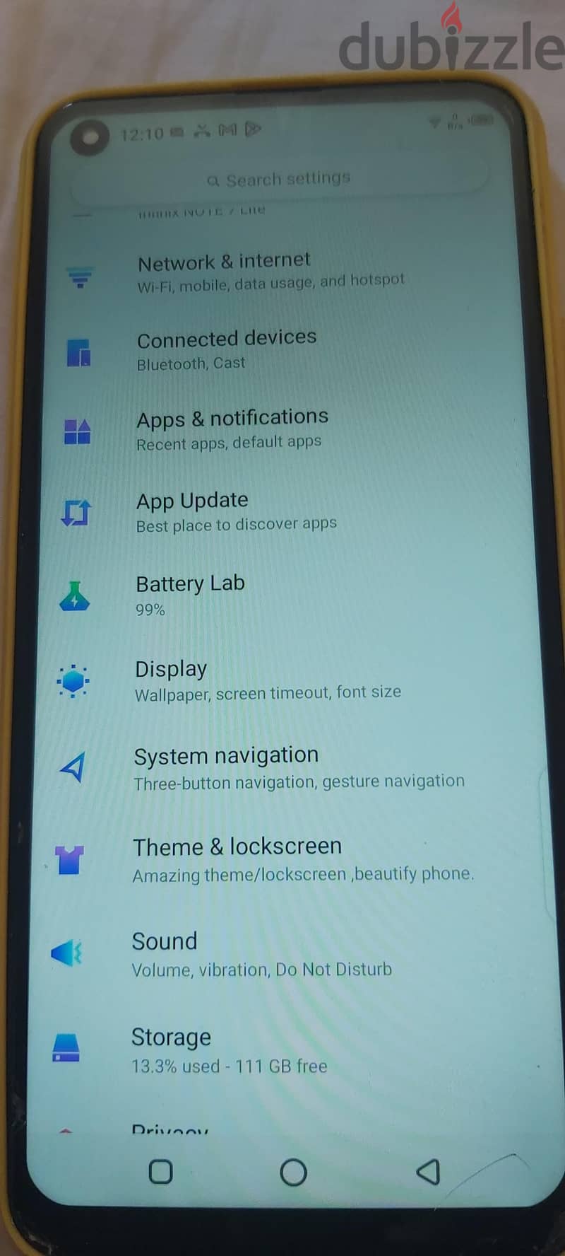 Infinix Note 7 Lite 1