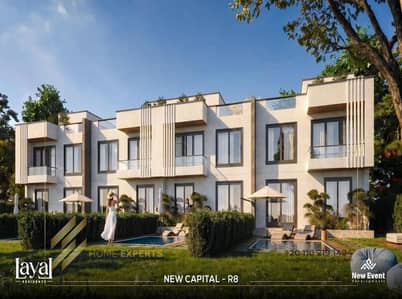 اميز ٣ غرف علي فيو فيلات للبيع في قلب R8   |  Layal Residence