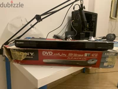 للبيع DVD سوني لم يستعمل غير مرتينSONY DVD PLAYER