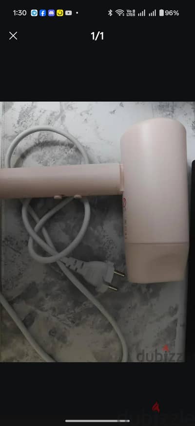 سشوار شاومي xiaomi hair dryer حرفيا زي الجديد