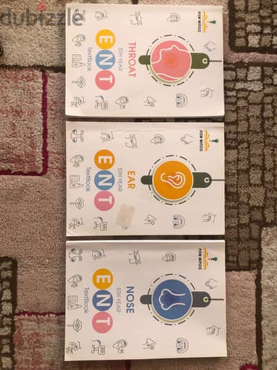ASM Minds Textbooks 5th Year Medical (ENT - Eye - Thorax)