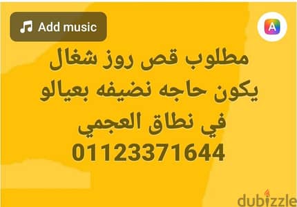 مطلوب قص روز شغال بعيالو 01123371644