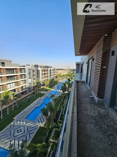 Apartment for Sale ready to move  Water Features view  in Patio Oro / La Vista, Fifth Settlement – New Cairo