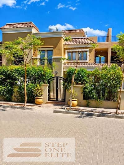 Villa for sale, ready for immediate occupancy (5 rooms), half price, in Saray Sur, Madinaty.