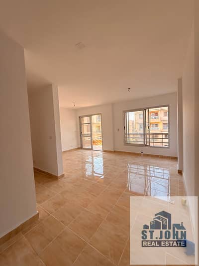 Apartment for rent, area 89 m, Madinaty, two bedrooms, two bathrooms, elevator, 2 sea-view terraces.