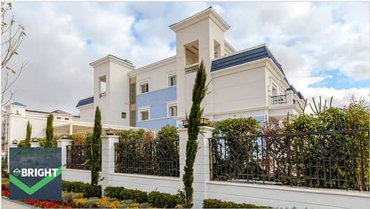 Villa for sale along the Ninety with Mountain View in the Fifth Settlement