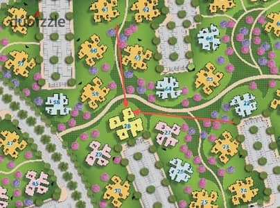 Apartment for sale in Noor City with an area of 184 meters, first recurring floor, ready for inspections on Wide Garden