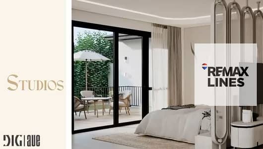 95m apartment with two rooms and a 55m garden in the Administrative Capital R8 | 5% down payment and 10 years installment