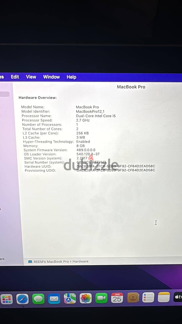 MacBook Pro (Retina, 13-inch, Early 2015) 2