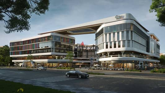 عيادة للبيع35م فيو مميز بجوار جميع الخدمات داخل SKYGATE MALL ع طريق الواحات امام جامعه MSA بيخدم كثافه سكانيه عاليه باقل مقدم واطول فتره سداد 6October
