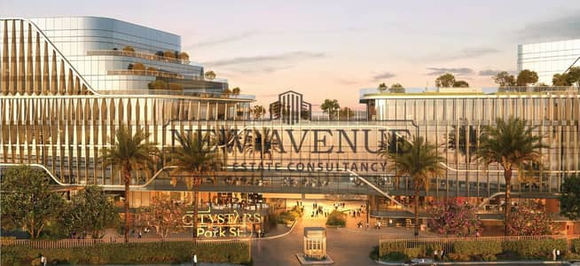 مكتب 190 متر للبيع في Park St. City Stars على الطريق الدائري