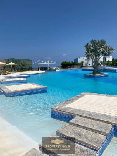 للبيع شاليه Sea View في Fouka Bay – رأس الحكمة | بجوار Hacienda West وLa Vista