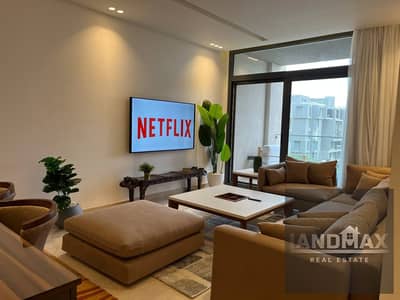 شقة فندقية 150 متر مفروشة للايجار | بتصميم الترا مودرن بالكامل | بسعر مميز وفيو لاند سكيب