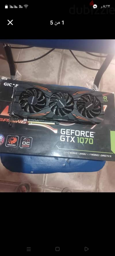 GTX 1070 gb8 gigabyte