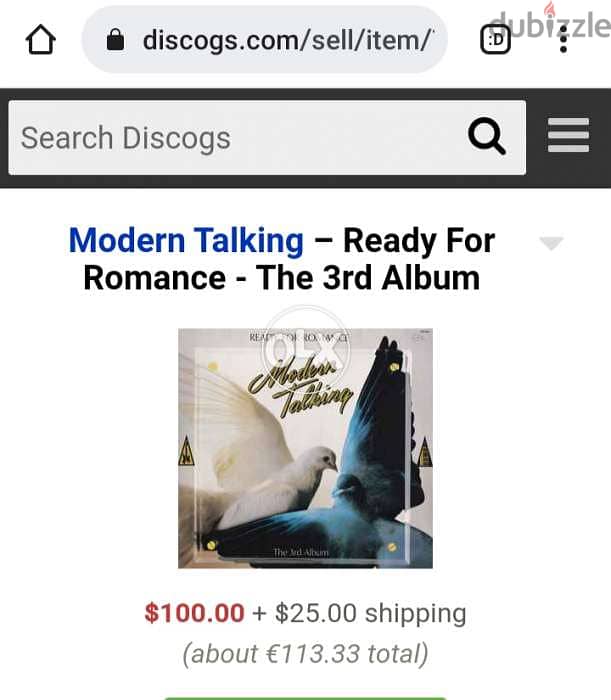Modern Talking–Ready For Romance-The 3rd Album اسطوانة بيك أب vinyl 2