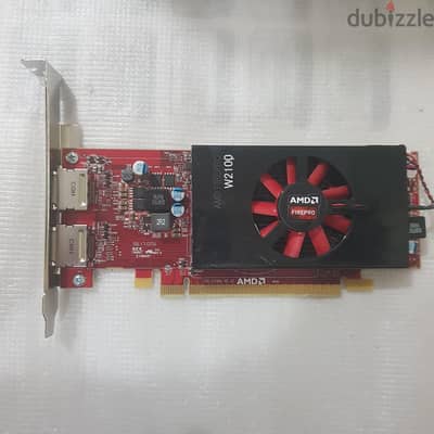 amd fire pro w2100 2gb vram كرت شاشه