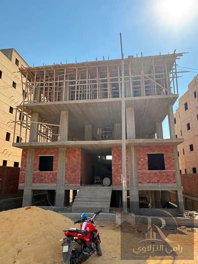 عمارة للبيع بالشمالية القديمة خطوات الي طريق جنيفة و رئيسي الاسكان دبل فيس علي شارع و حديقة مساحة 540م موقع حيوي اكثر من ممتاز