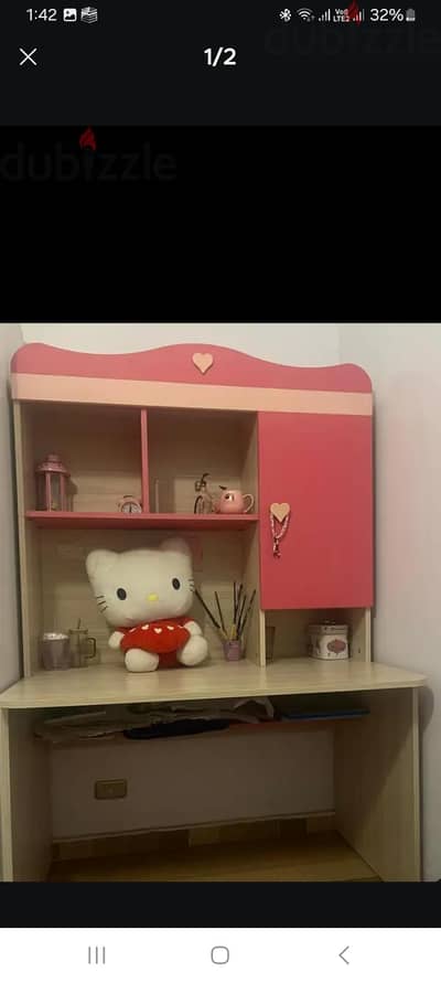 مكتب اطفال من hub furniture حاله جيده