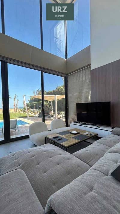Fully finished townhouse with full sea view 8 year installment plan available in Ras El Hekma next to modon and near Soul and Direction White