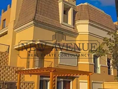 تاون هاوس كورنر بموقع متميز جداُ في سراي مرحله  Cavana Lakes