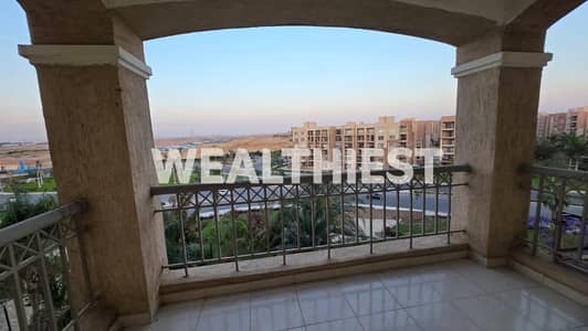 فرصه لا تتكرر بموقع استراتيجي في ارقي مراحل مدينتي B2 وبفيو رائع علي اكبر وايد جاردن Madinaty B2