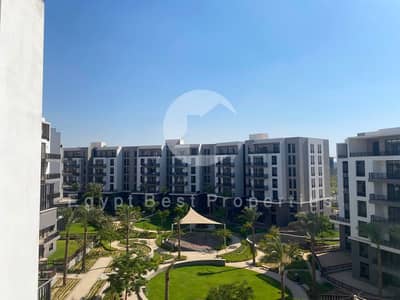 شقة غرفتين للبيع في كايرو فيستيفال سيتي كمبوند القاهرة الجديدة استلام فوري متشطبة و جاهزة للسكن