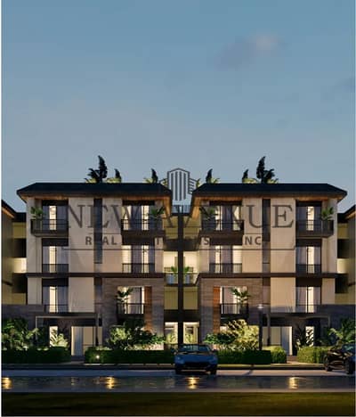شقة 155م  بخصم 10% للبيع بالتقسيط  في تلال إيست التجمع الخامس Roya Developments Telal East