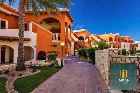 شاليه للبيع متشطب فيو بحر فى الساحل الشمالي كيلو 72 قرية bungalows قسط على 9 سنين / bungalows north coast