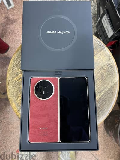 Honor Magic V6 dual sim 512G Red جديد  خالص ضريبة