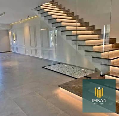 Villa 303m finished Ultra Lux with a down payment of 5 million and installments over 8 years in La Vista City, the New Administrative Capital