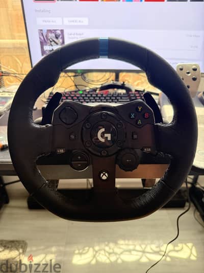 Logitech g923 trueforce steering wheel XBOX/PC