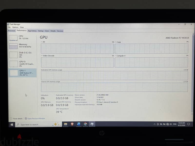 Hp probook 650 g2 6
