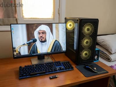 Gaming PC RTX 2070 8GB + Ryzen 5 5500 + 16GB RAM + Monitor
