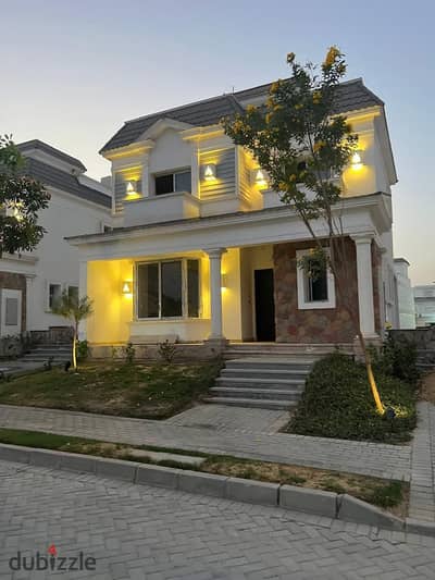 Villa 295 m ready for delivery at a price?? in October Park in front of New Giza