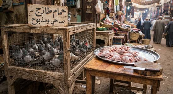 حمام تربية بيتي