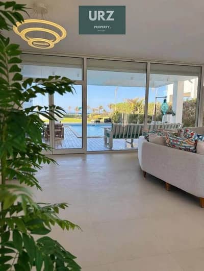 Fully finished townhouse with full sea view 8 year installment plan available in Ras El Hekma next to modon and near Soul and Direction White