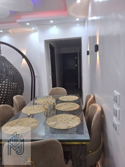 Your apartment is in the best locations in the northern expansions, Al-Boulevard neighborhood, next to the Neom compound, Saba, and Mountain View, just five minutes to reach Dahshour and Sheikh Zayed.
