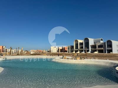 بدون مقدم امتلك شالية باطلالة على البحر من اوراسكوم متشطب فى البحر الاحمر
