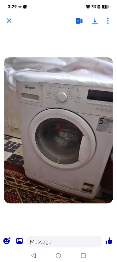 غسالة ملابس