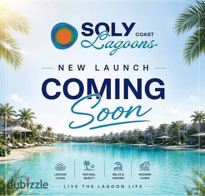A unique opportunity to own your unit in Soly Lagoons on the North Coast with a down payment of only 45,000 EGP and installment plans up to 10 years.