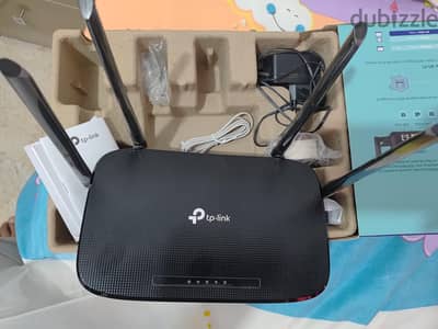 راوتر مودم لاسلكي VDSL وADSL AC1200 ارتشر VR300 من تي بي لينك