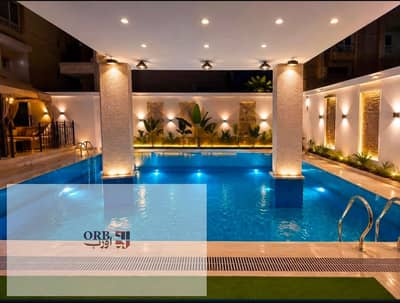 Luxury Ground Floor Apartment for Sale in South Academy A New Cairo 400 SQM Private Pool 5 Master Bedrooms 6 Bathrooms Ready to Move