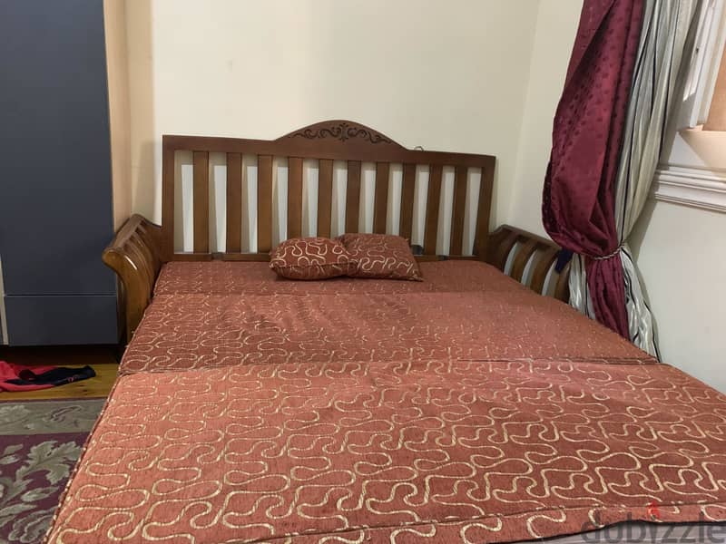 Folding sofa with mattress 1