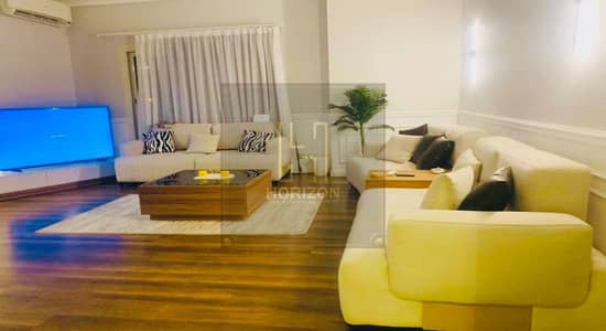 شقة  مفروش 2نوم للايجار في كمبوند ذا فيلدج بالم هيلز التجمع القاهرة الجديدة Apartment rent The Village Palm Hills