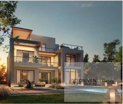 Fully Finished Ready to Move Standalone Villa for Sale by Installments in The Crown Palm Hills 6th of October Golf Extention