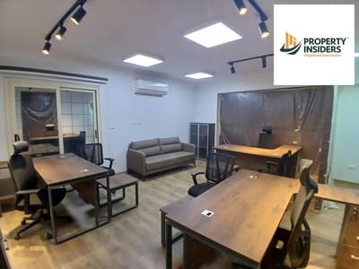 Administrative office for rent, 250 sq m, Mohi El Din Abu El Ezz Street